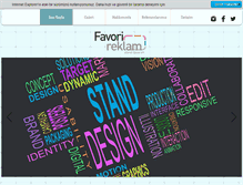 Tablet Screenshot of favorireklam.com